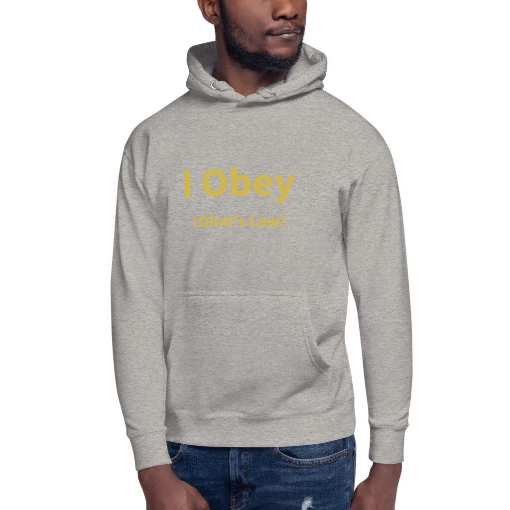 I Obey Ohm's Law Heritage Hoodie I
