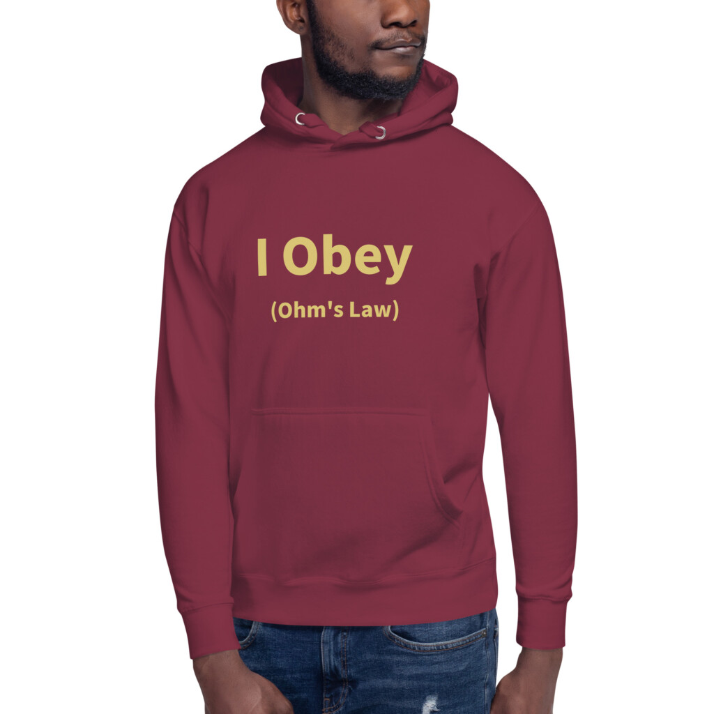 I Obey Ohm's Law Heritage Hoodie I