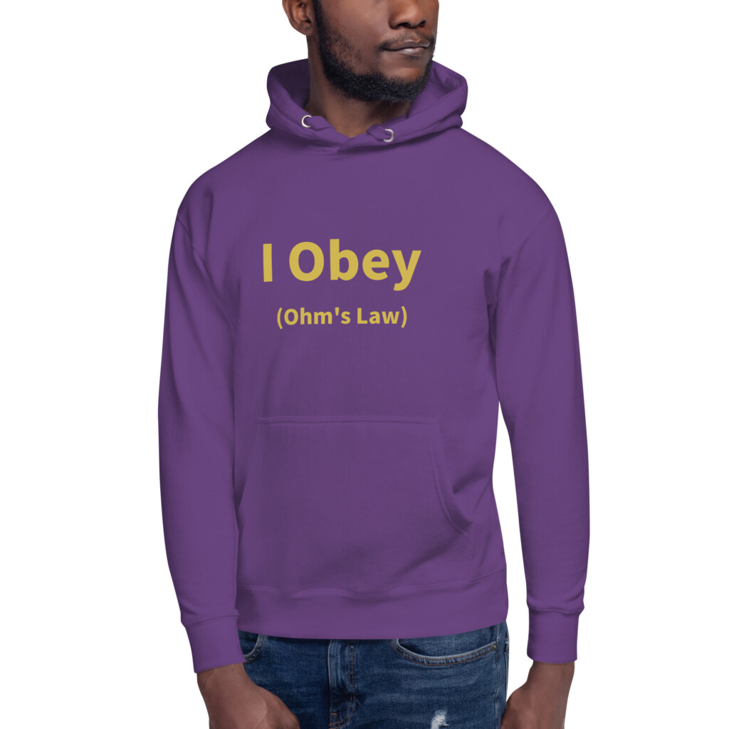 I Obey Ohm's Law Heritage Hoodie I