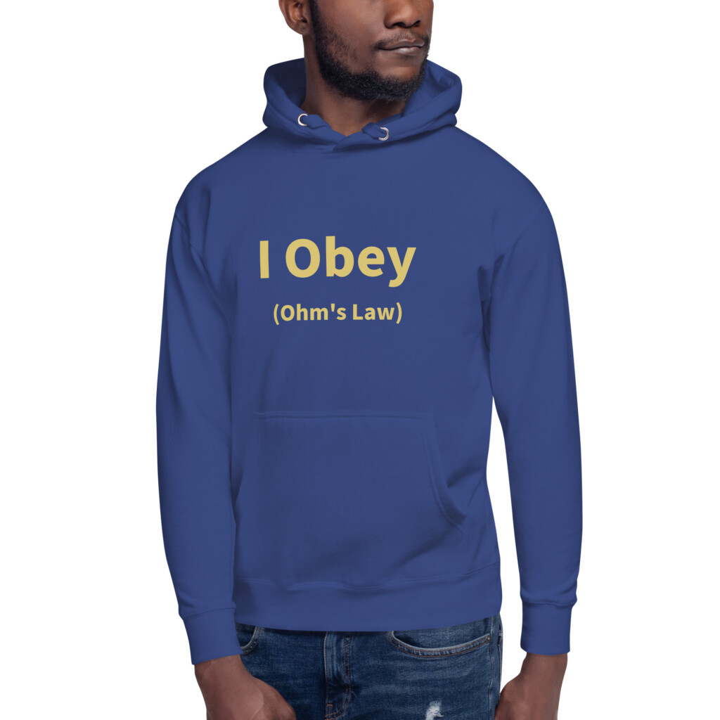 I Obey Ohm's Law Heritage Hoodie I