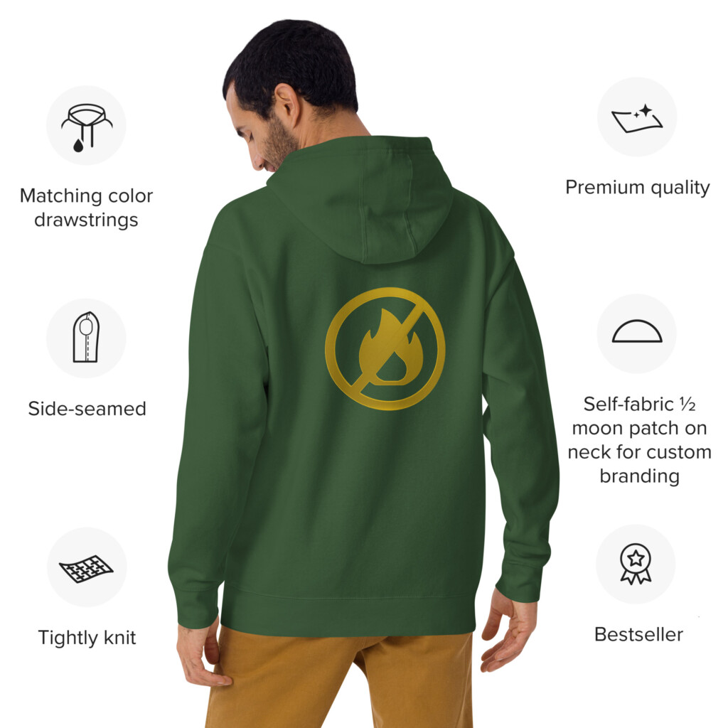Fire Alarm Symbol Heritage Hoodie II