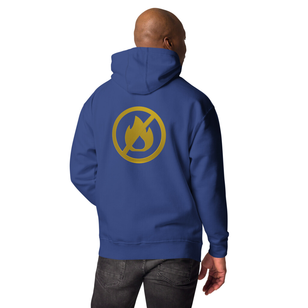 Fire Alarm Symbol Heritage Hoodie II - Team Royal, 2XL