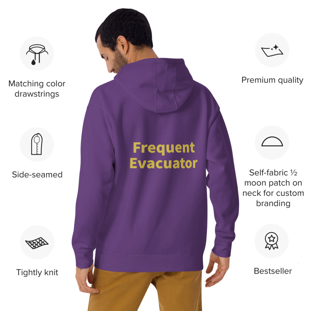 Frequent Evacuator Heritage Hoodie II