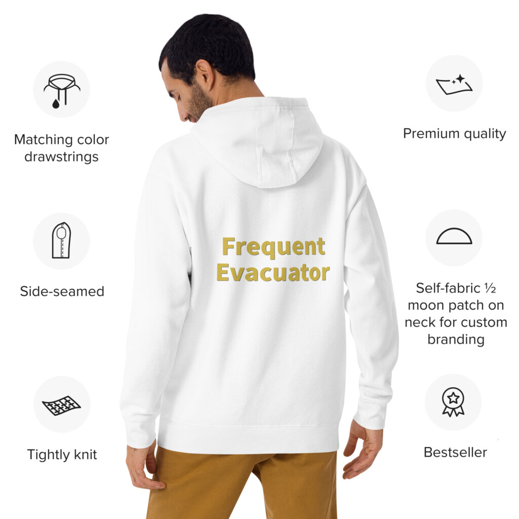 Frequent Evacuator Heritage Hoodie II