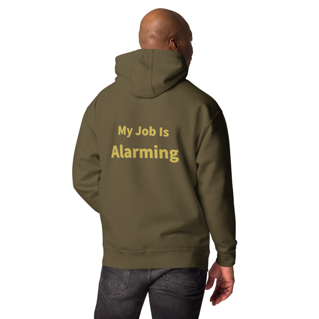 My Job is Alarming Heritage Hoodie II