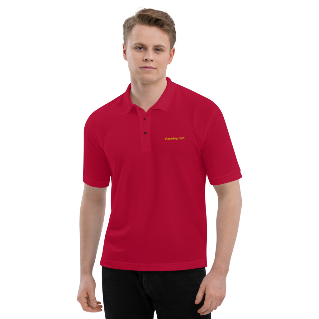 alarming.com Embroidered Polo