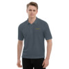 alarming.com Embroidered Polo - 5XL, Steel Grey alarming.com Embroidered Polo - 5XL, Steel Grey