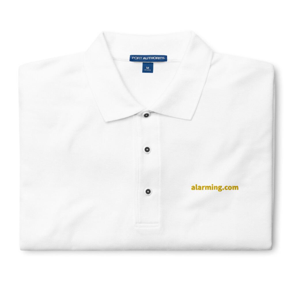 alarming.com Embroidered Polo