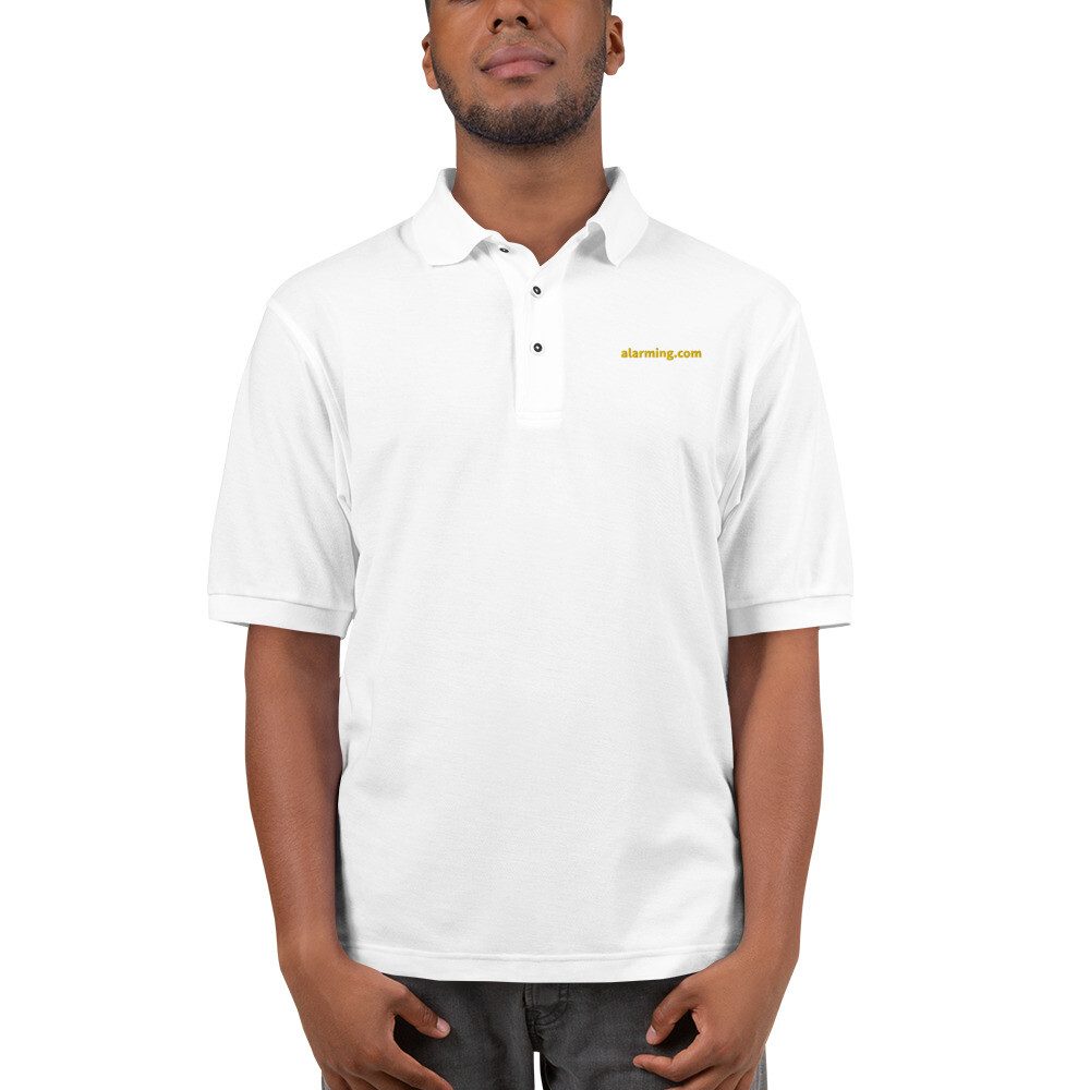alarming.com Embroidered Polo