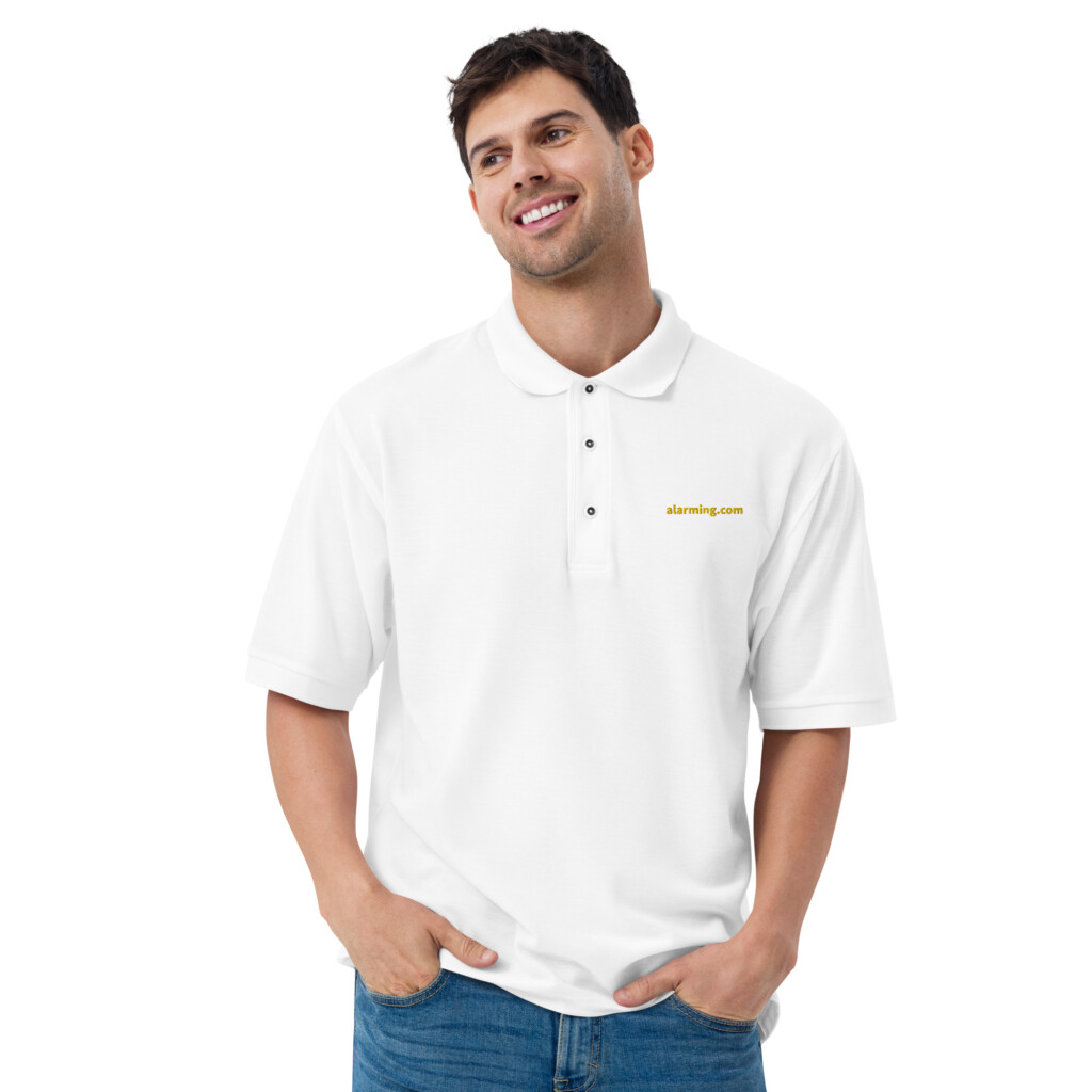 alarming.com Embroidered Polo