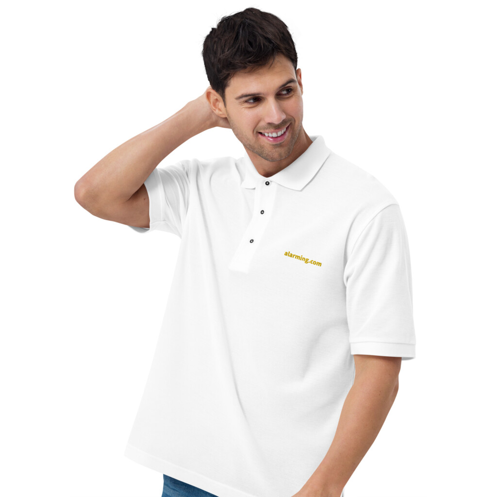 alarming.com Embroidered Polo