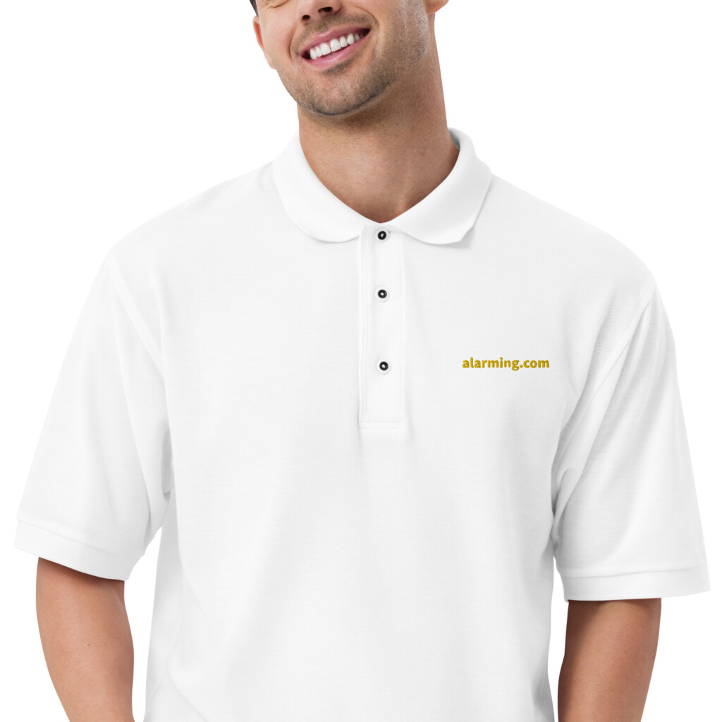 alarming.com Embroidered Polo
