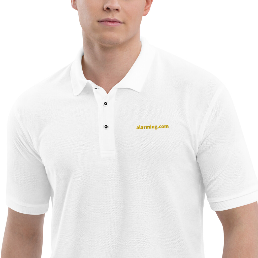 alarming.com Embroidered Polo