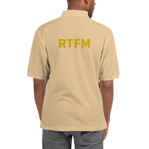 RTFM Embroidered Polo