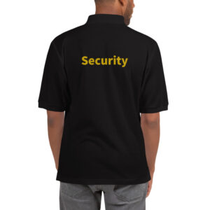 Security Embroidered Polo