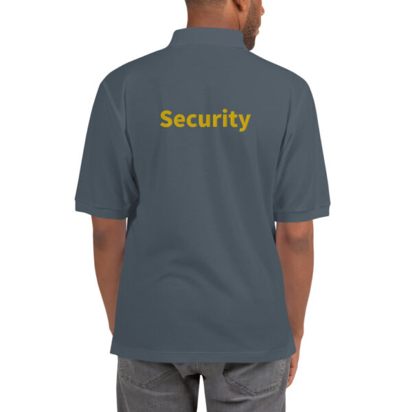 Security Embroidered Polo