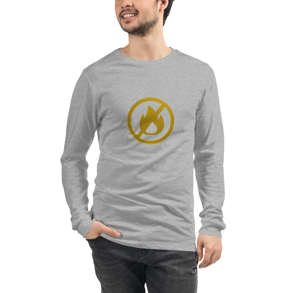 Fire Alarm Symbol Long Sleeve Tee I