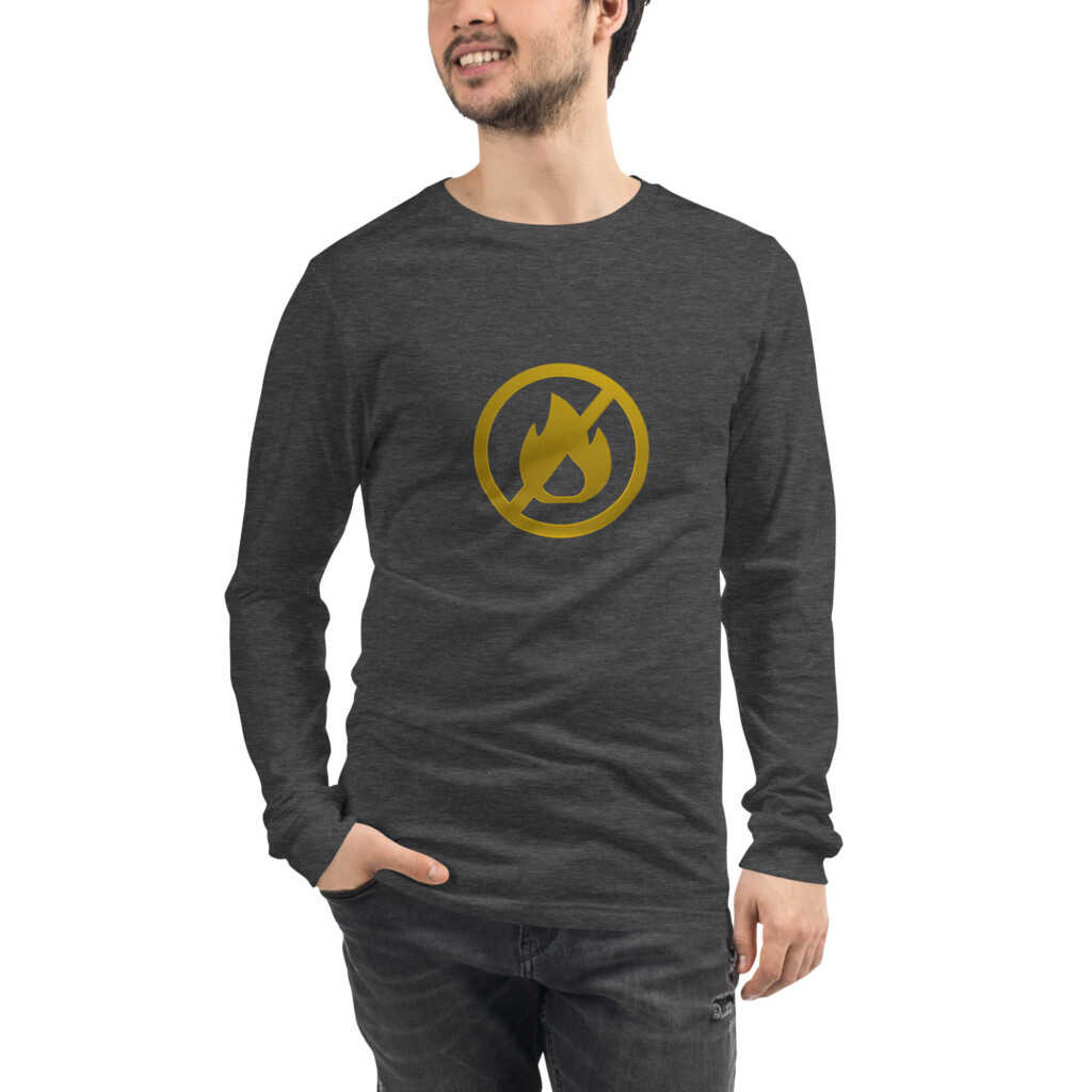 Fire Alarm Symbol Long Sleeve Tee I