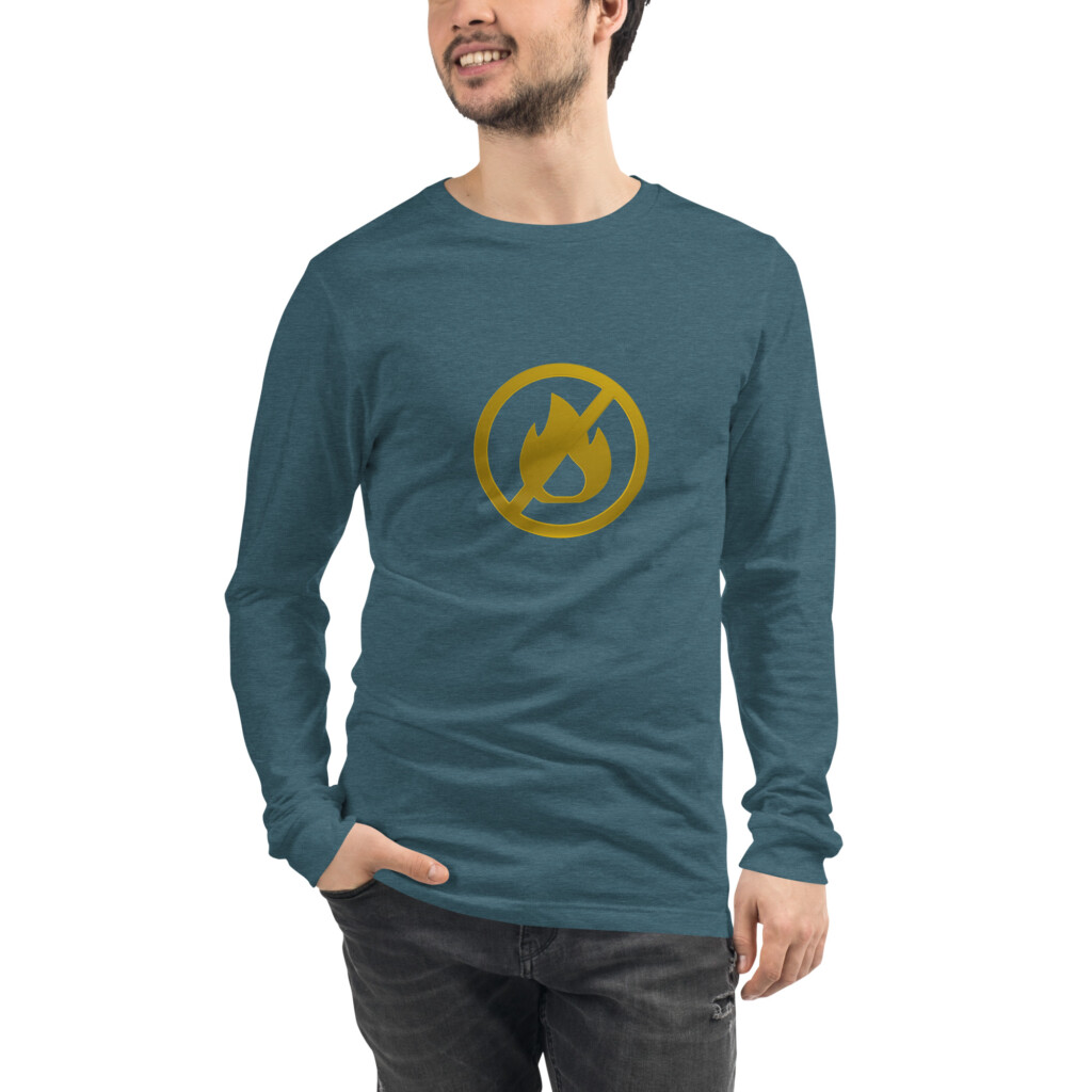 Fire Alarm Symbol Long Sleeve Tee I