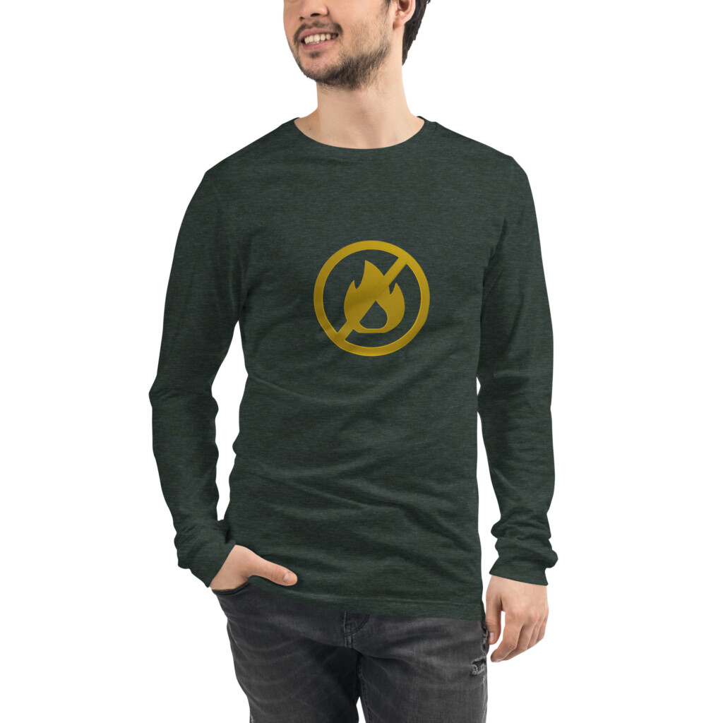 Fire Alarm Symbol Long Sleeve Tee I