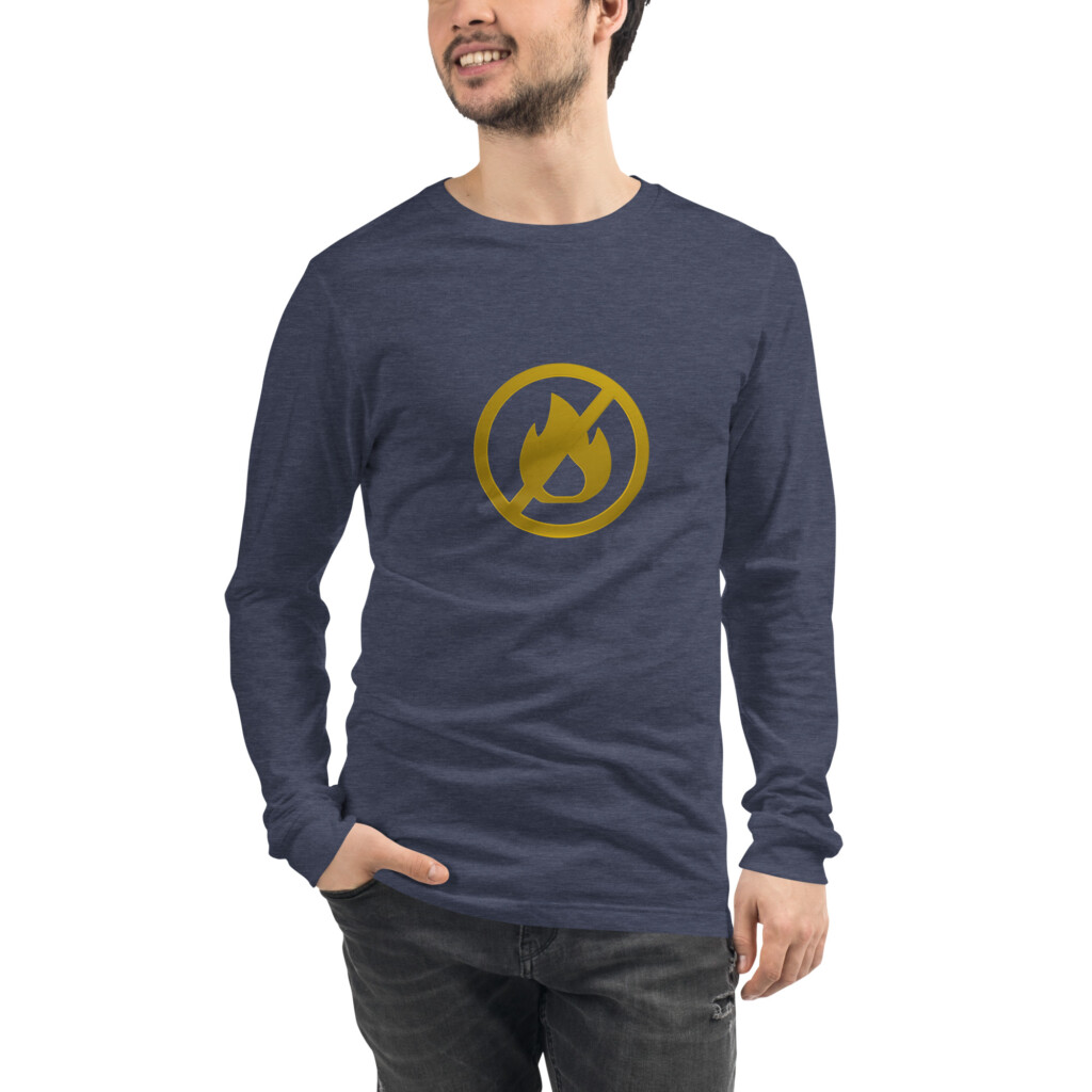 Fire Alarm Symbol Long Sleeve Tee I