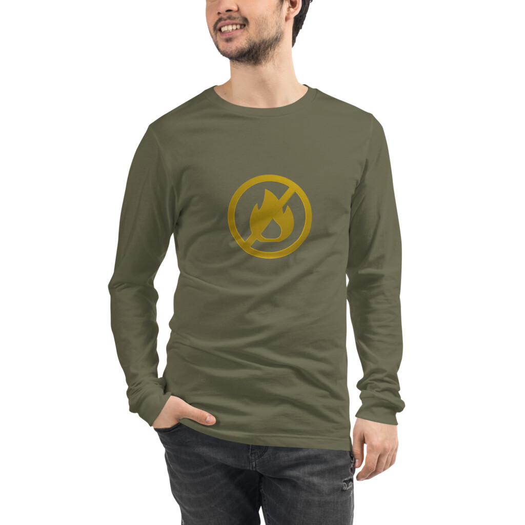 Fire Alarm Symbol Long Sleeve Tee I