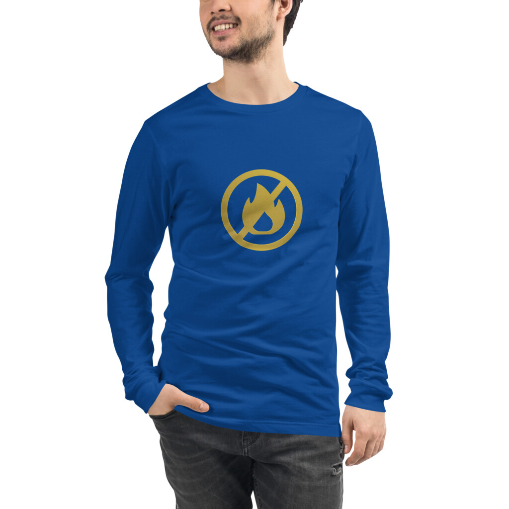 Fire Alarm Symbol Long Sleeve Tee I