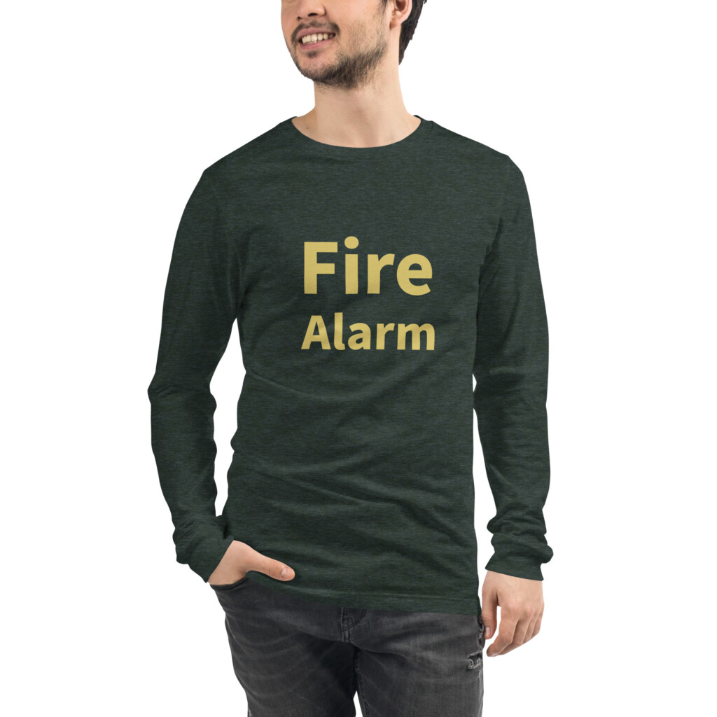 Fire Alarm Long Sleeve Tee I