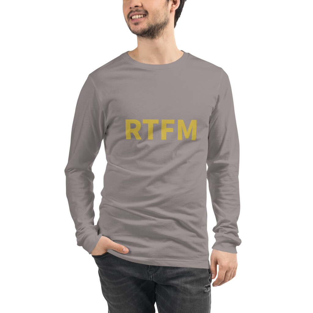 RTFM Long Sleeve Tee I