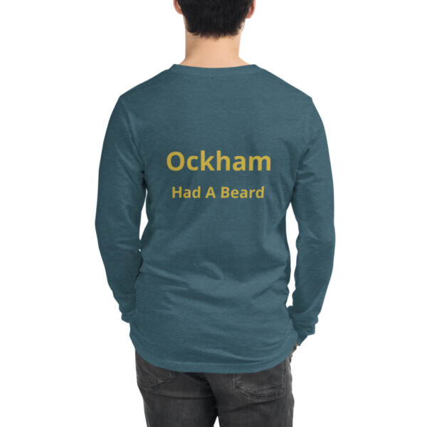 Ockham Had a Beard Long Sleeve Tee II