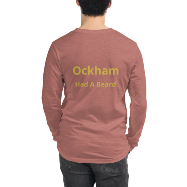 Ockham Had a Beard Long Sleeve Tee II