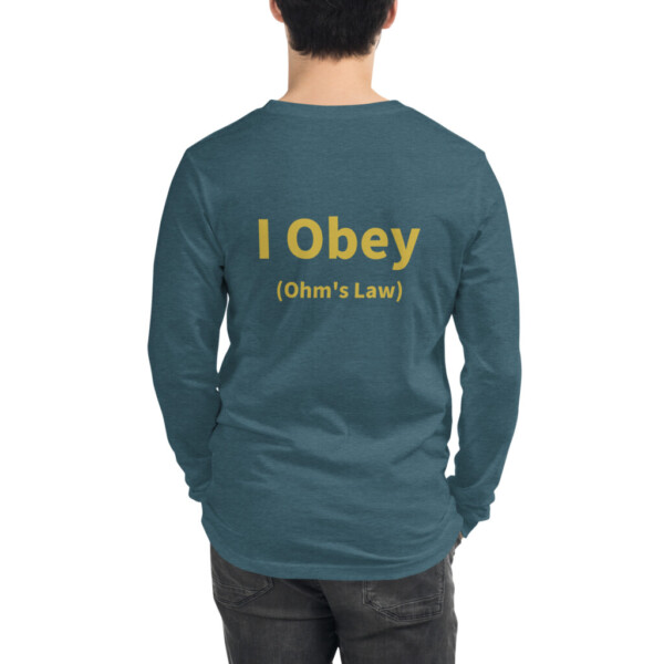 I Obey Ohm's Law Long Sleeve Tee II