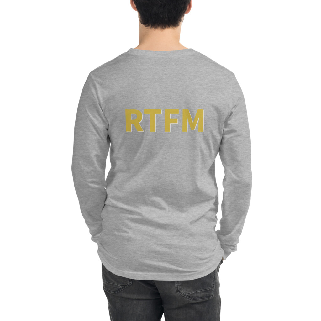 RTFM Long Sleeve Tee II