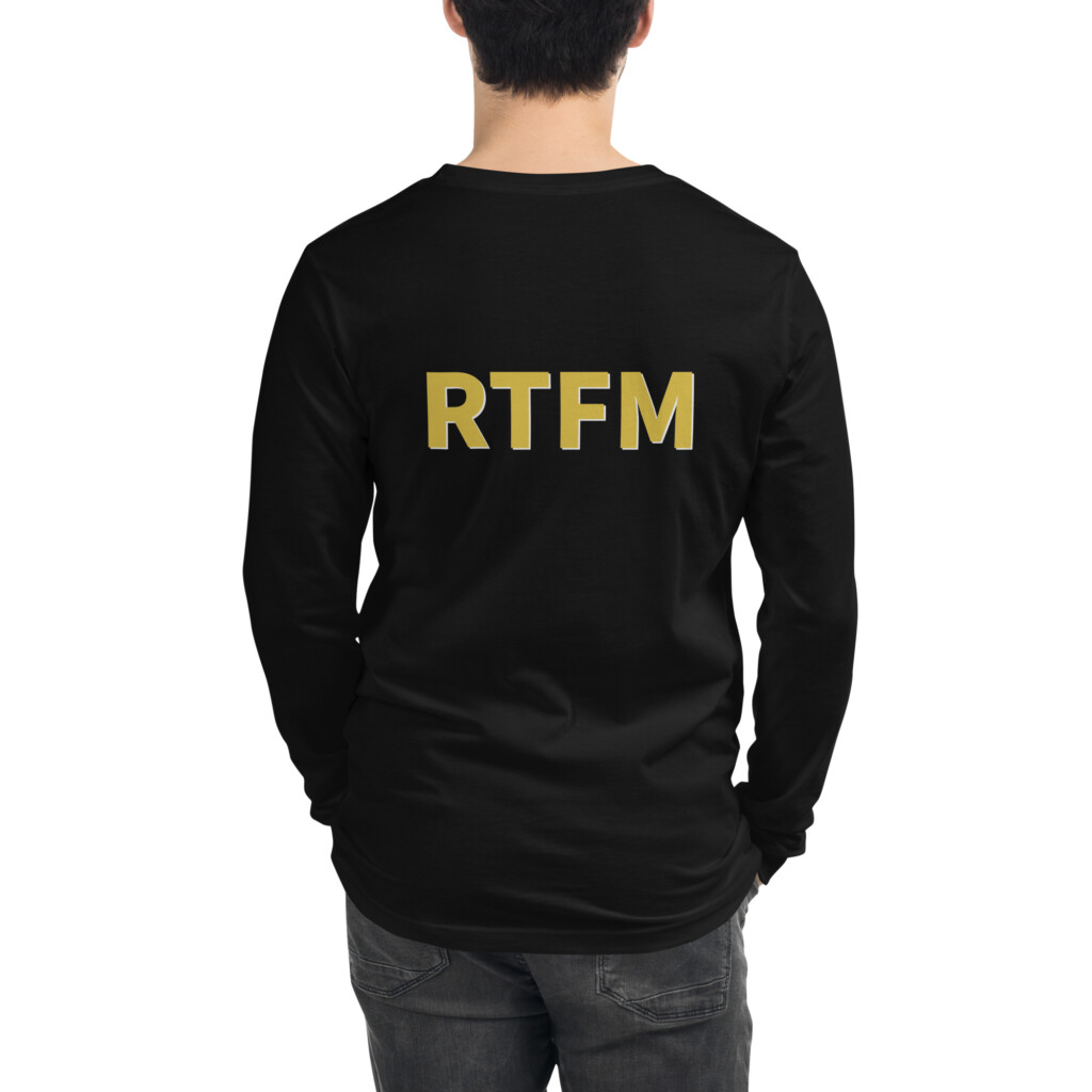 RTFM Long Sleeve Tee II