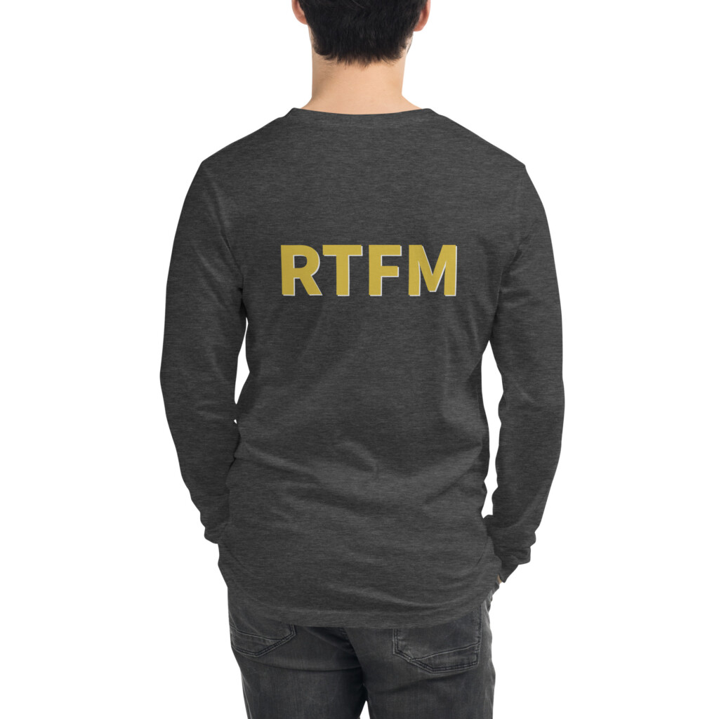 RTFM Long Sleeve Tee II