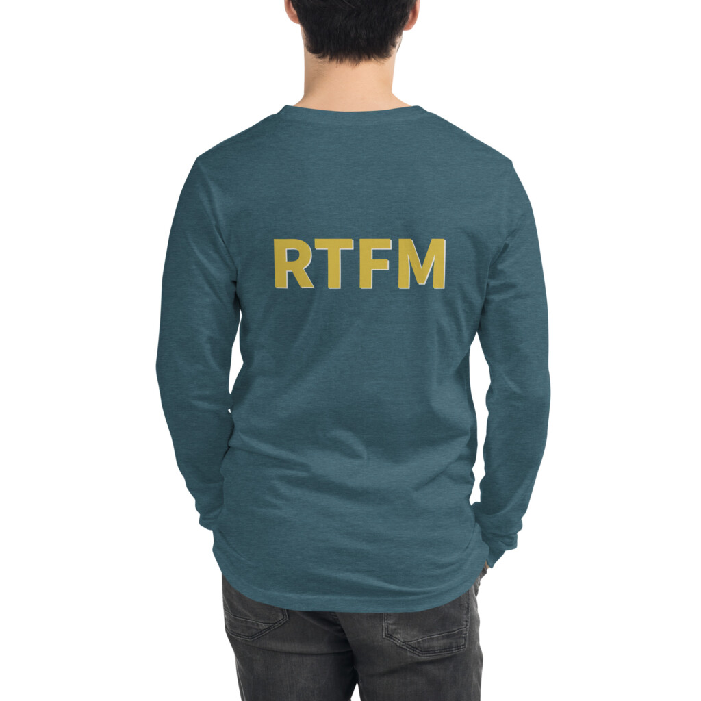 RTFM Long Sleeve Tee II