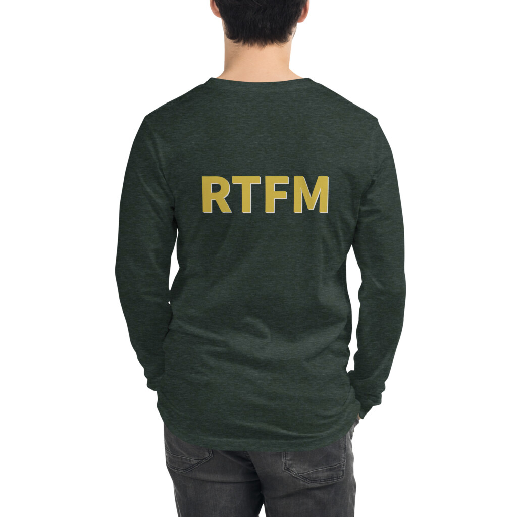 RTFM Long Sleeve Tee II
