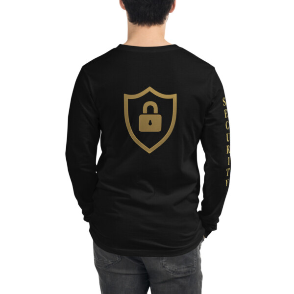 Security Symbol Plus Long Sleeve Tee II - Black, 2XL