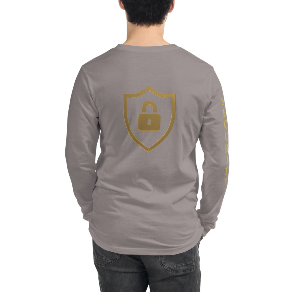 Security Symbol Plus Long Sleeve Tee II - Storm, 2XL