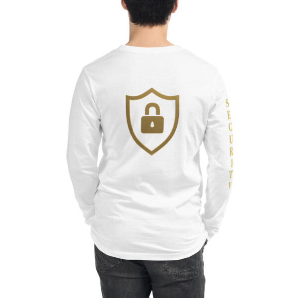 Security Symbol Plus Long Sleeve Tee II - White, 2XL