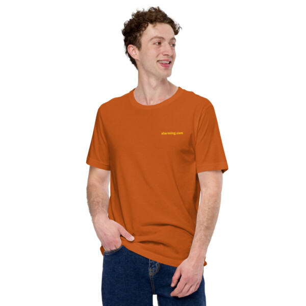 alarming.com Cotton Tee - 2XL, Autumn