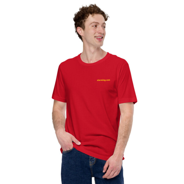 alarming.com Cotton Tee - 2XL, Red