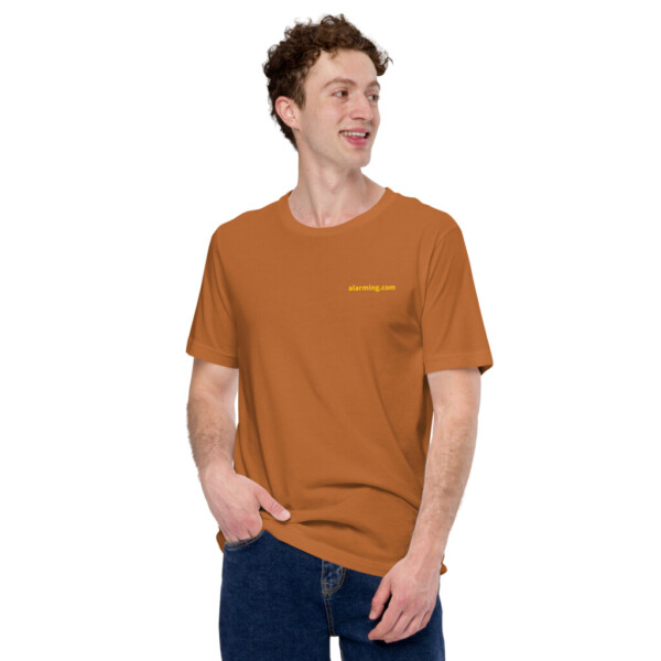 alarming.com Cotton Tee - 2XL, Toast