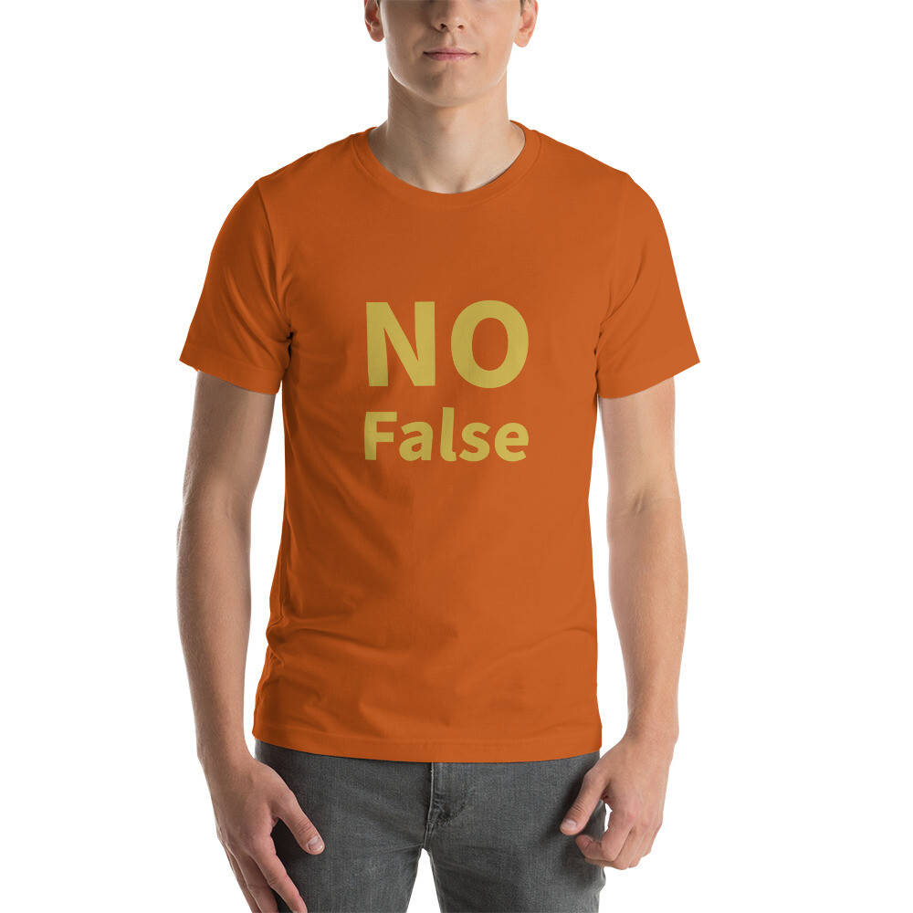 No False Cotton Tee I