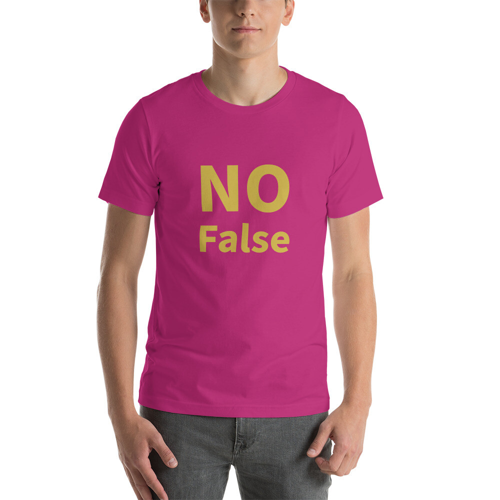 No False Cotton Tee I