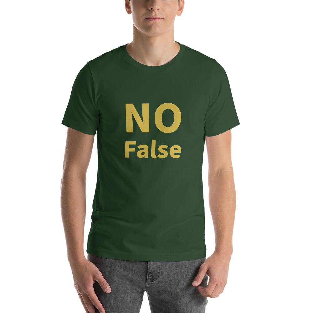 No False Cotton Tee I