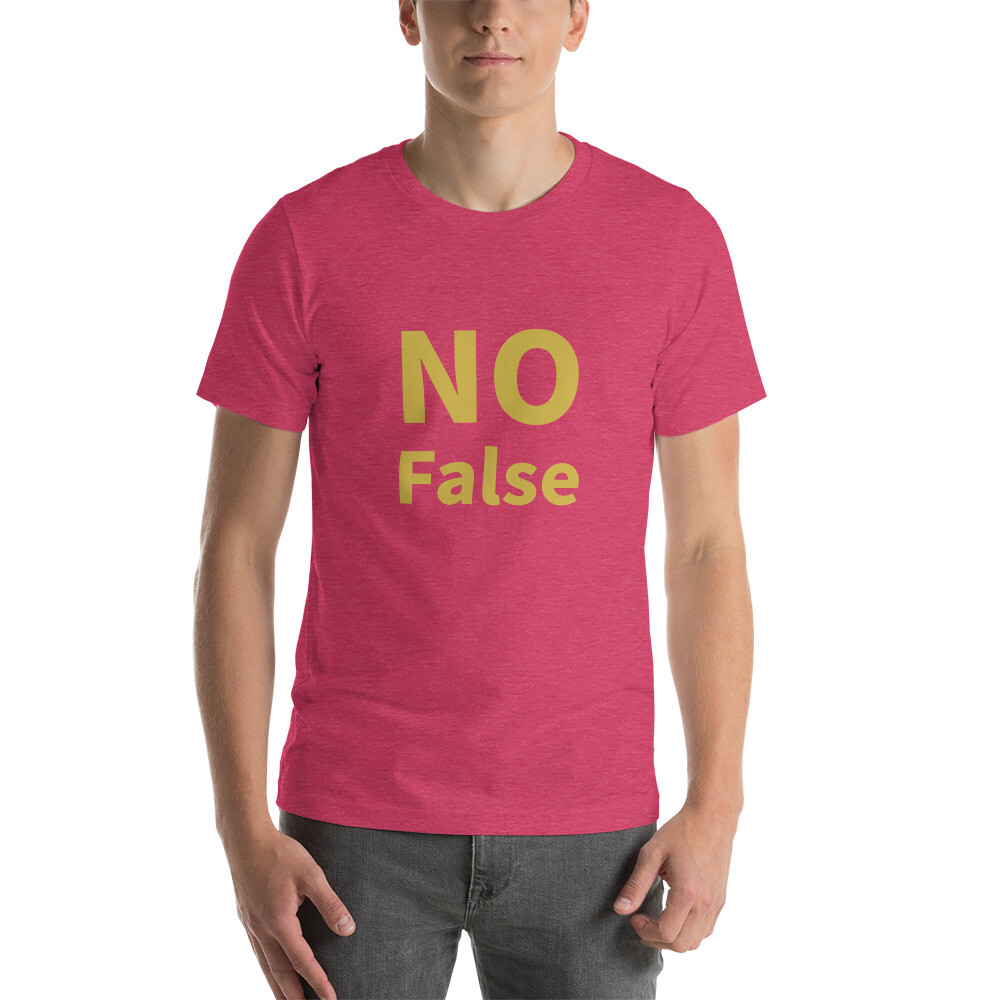No False Cotton Tee I