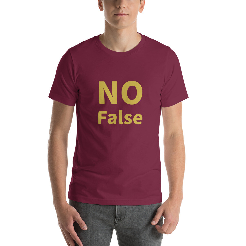 No False Cotton Tee I