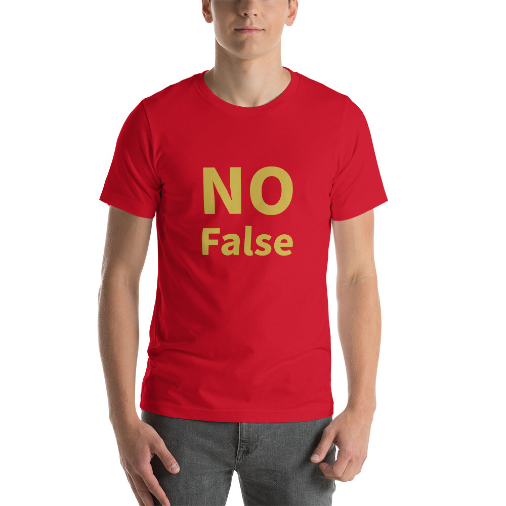 No False Cotton Tee I