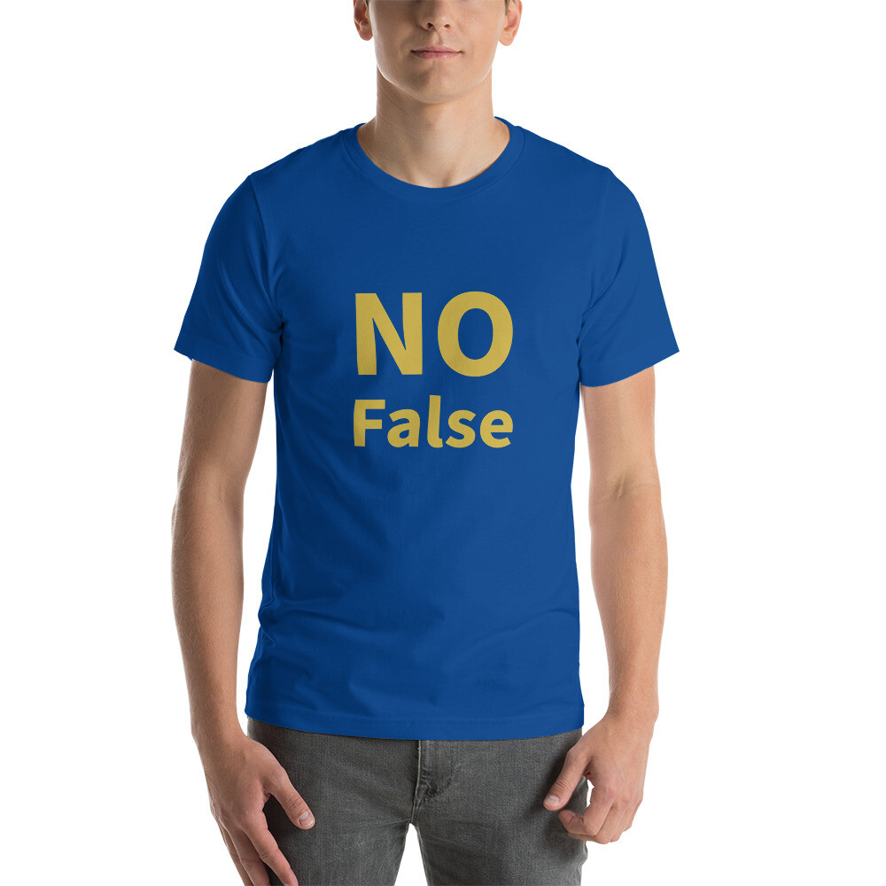 No False Cotton Tee I